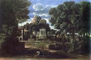 Nicolas Poussin, the ashes of phocion collected by his widow